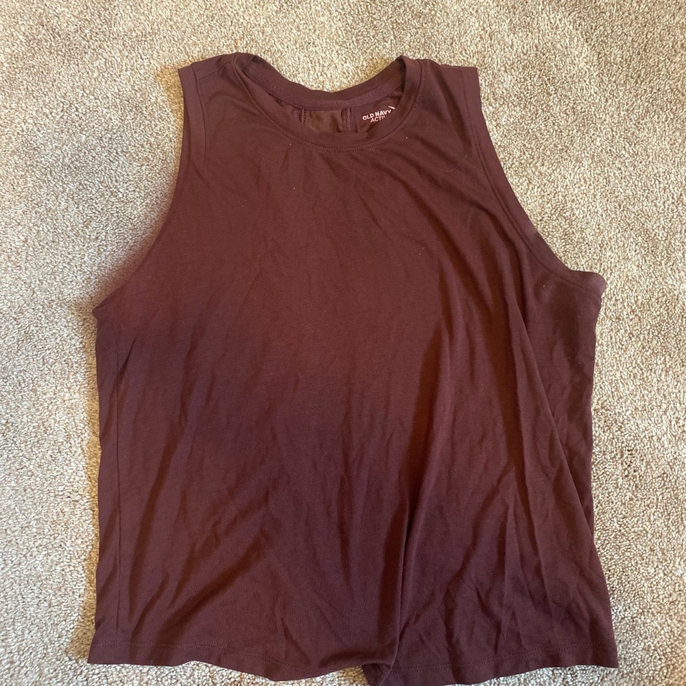 Old navy cotton workout tank top